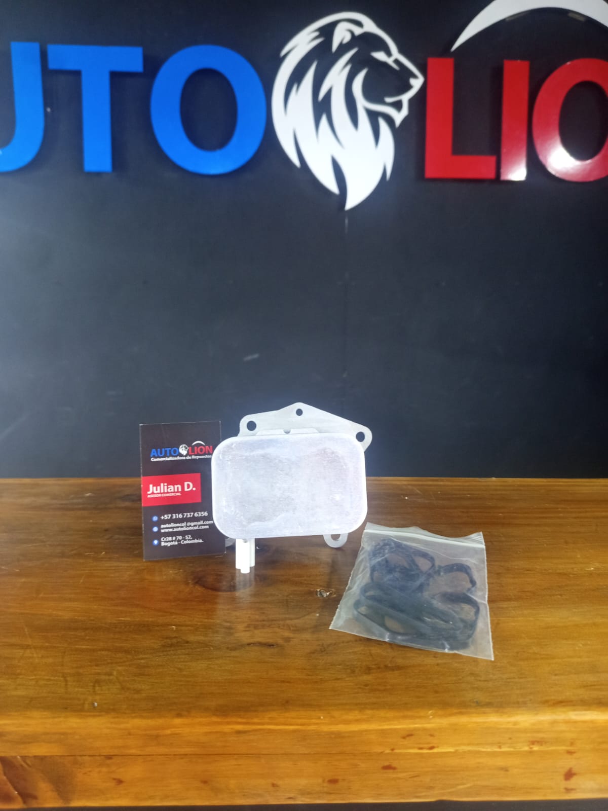 ENFRIADOR DE ACEITE 1.4 HDI 1.6 HDI CON LIGAS