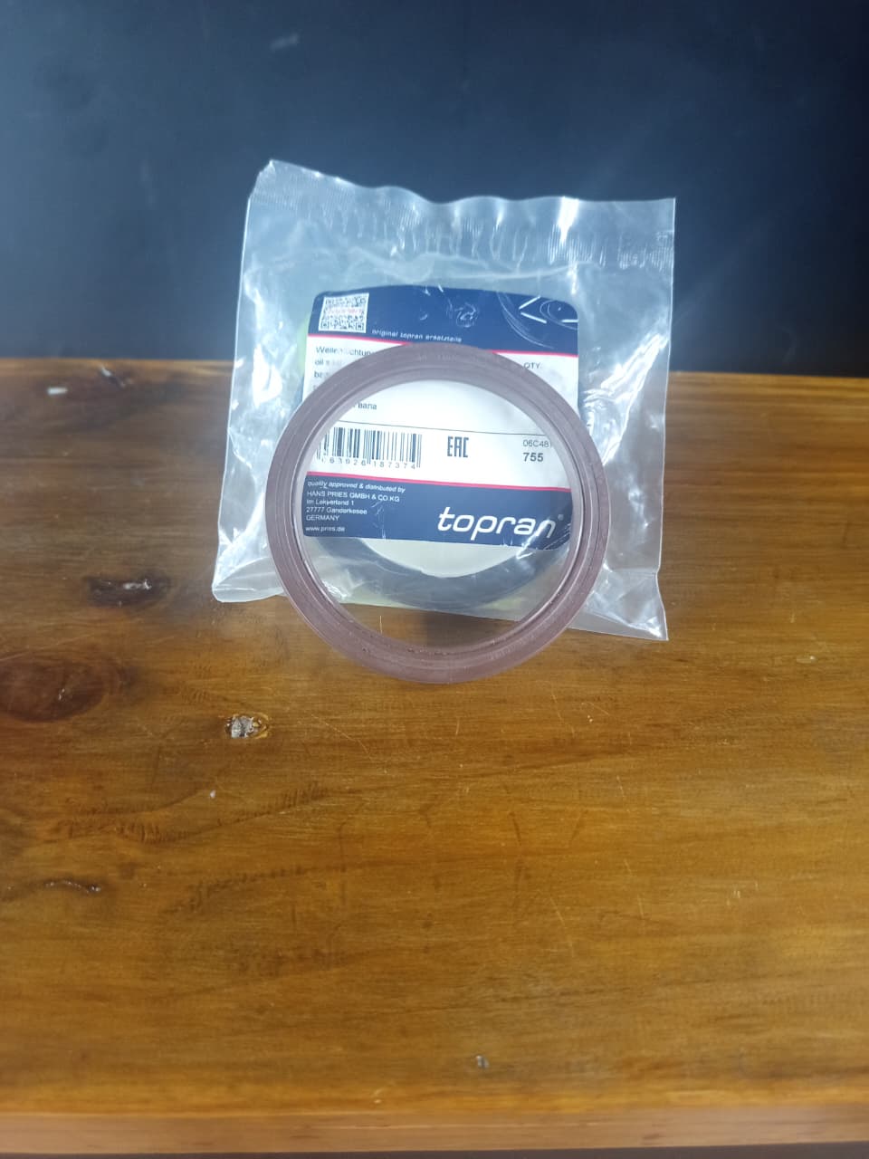 ANILLO RETEN CIGUEÑAL LADO CAJA EP6 1.6 