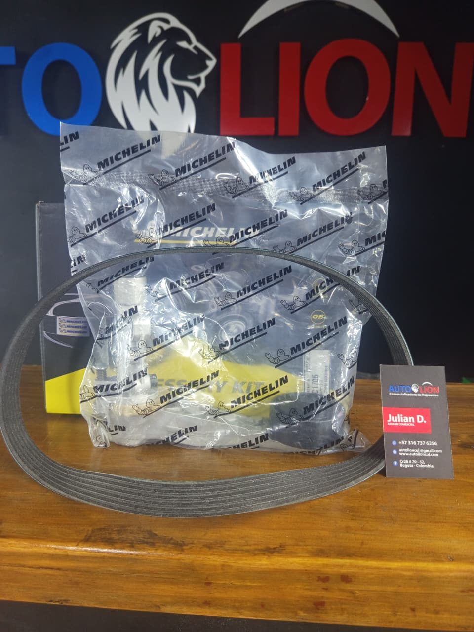 KIT CORREA DE ACCESORIOS 6PK893 1.6 HDI